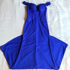 "Formal Gown" / Royal Blue